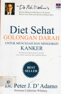 Diet Sehat Golongan Darah Untuk Mencegah dan Mengobati Kanker