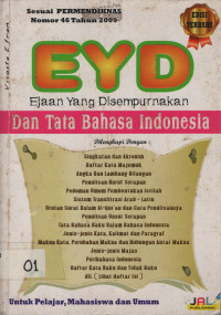 EYD Ejaan Yang Disempurnakan dan Tata Bahasa Indonesia