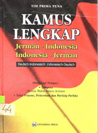 Kamus Lengkap : Jerman-Indonesia Indonesia-Jerman