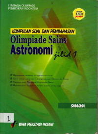 Kumpulan Soal dan Pembahasan Olimpiade Astronomi Jilid 1