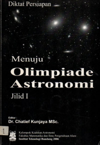 Menuju Olimpiade Astronomi Jilid 1