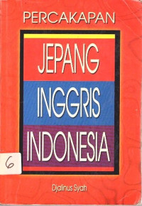 Percakapan Jepang Inggris Indonesia