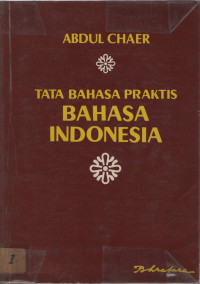 Tata Bahasa Praktis Bahasa Indonesia